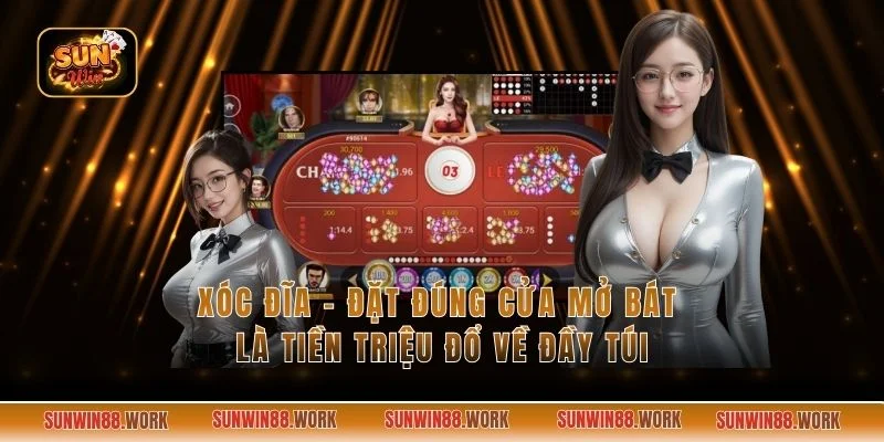 Xóc Đĩa - Đặt Đúng Cửa Mở Bát Là Tiền Triệu Đổ Về Đầy Túi